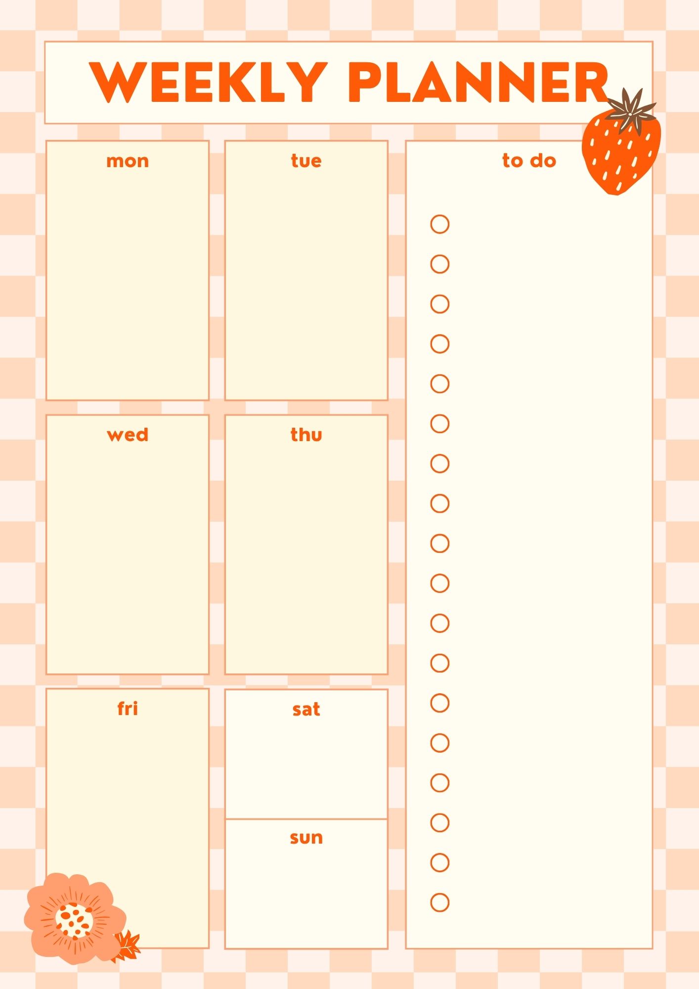 Pastel Planner